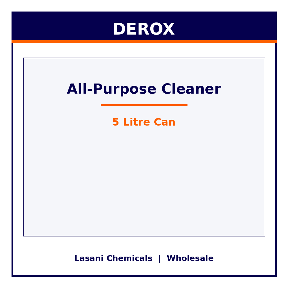 Derox All-Purpose Cleaner (APC) 5 Litre Can